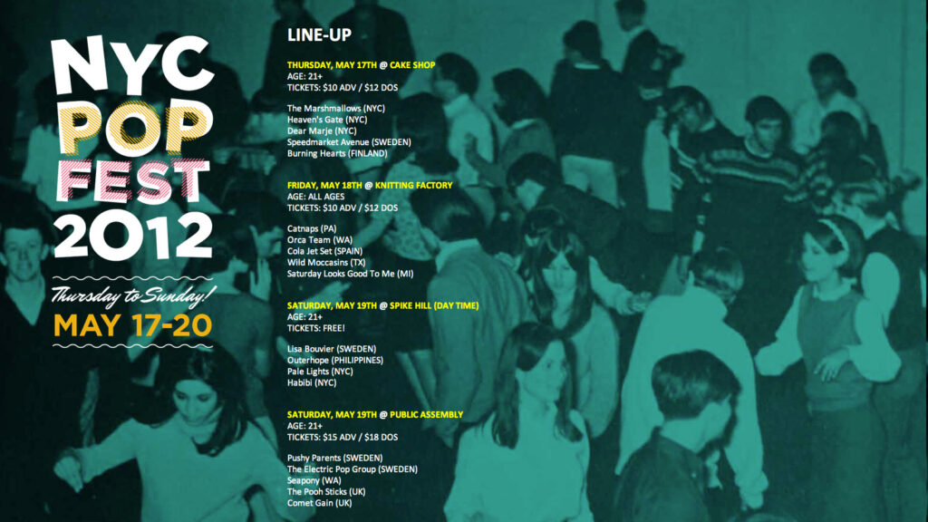 Imagen destacada de noticia: COLA JET SET: Al New York City Popfest [NYC] con nueva formación